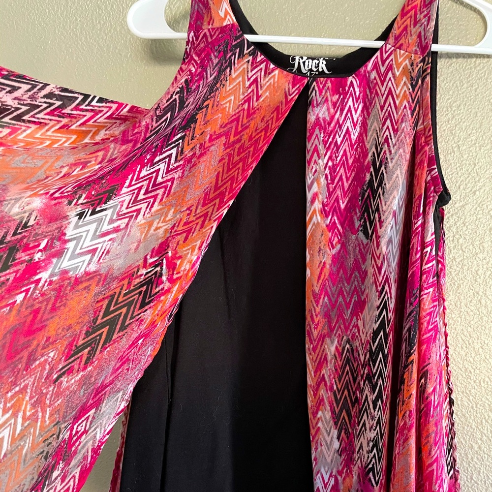 Rock 47 Flowy Sleeveless Tunic